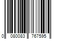 Barcode Image for UPC code 0080083767595