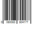 Barcode Image for UPC code 0080083804177