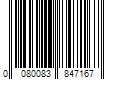 Barcode Image for UPC code 0080083847167