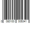 Barcode Image for UPC code 0080100005341