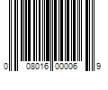 Barcode Image for UPC code 008016000069