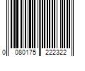 Barcode Image for UPC code 0080175222322