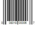 Barcode Image for UPC code 008018000067