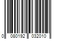 Barcode Image for UPC code 0080192032010