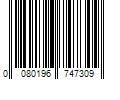 Barcode Image for UPC code 0080196747309