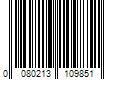 Barcode Image for UPC code 0080213109851