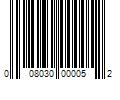 Barcode Image for UPC code 008030000052