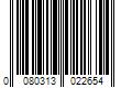 Barcode Image for UPC code 0080313022654