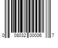 Barcode Image for UPC code 008032000067