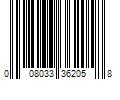 Barcode Image for UPC code 008033362058