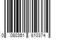 Barcode Image for UPC code 0080351810374