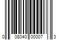 Barcode Image for UPC code 008040000073