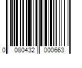 Barcode Image for UPC code 0080432000663