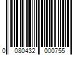 Barcode Image for UPC code 0080432000755