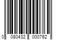 Barcode Image for UPC code 0080432000762