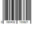 Barcode Image for UPC code 0080432103821