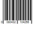 Barcode Image for UPC code 0080432104255