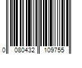 Barcode Image for UPC code 0080432109755