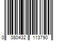 Barcode Image for UPC code 0080432113790