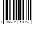 Barcode Image for UPC code 0080432114155