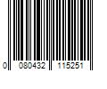 Barcode Image for UPC code 0080432115251