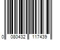 Barcode Image for UPC code 0080432117439