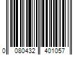 Barcode Image for UPC code 0080432401057