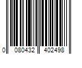 Barcode Image for UPC code 0080432402498