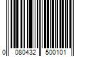 Barcode Image for UPC code 0080432500101