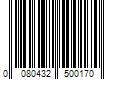 Barcode Image for UPC code 0080432500170