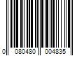 Barcode Image for UPC code 0080480004835