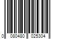 Barcode Image for UPC code 0080480025304