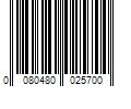 Barcode Image for UPC code 0080480025700