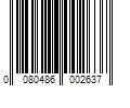 Barcode Image for UPC code 0080486002637