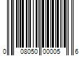 Barcode Image for UPC code 008050000056