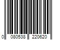 Barcode Image for UPC code 0080538220620