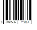 Barcode Image for UPC code 0080596025861