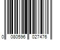 Barcode Image for UPC code 0080596027476