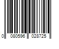 Barcode Image for UPC code 0080596028725