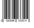 Barcode Image for UPC code 0080596033514