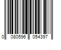 Barcode Image for UPC code 0080596054397