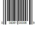 Barcode Image for UPC code 008061000069