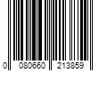 Barcode Image for UPC code 0080660213859