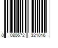 Barcode Image for UPC code 0080672321016