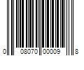 Barcode Image for UPC code 008070000098