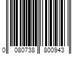 Barcode Image for UPC code 0080738800943