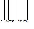 Barcode Image for UPC code 00807472831947