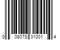 Barcode Image for UPC code 008078310014