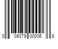 Barcode Image for UPC code 008079000068