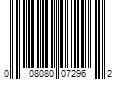 Barcode Image for UPC code 008080072962